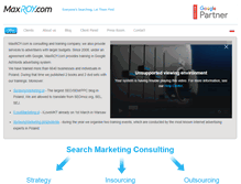 Tablet Screenshot of maxroy.com